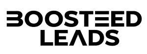 Boosted Leads company logo shown as an AI search optimization services client success example.